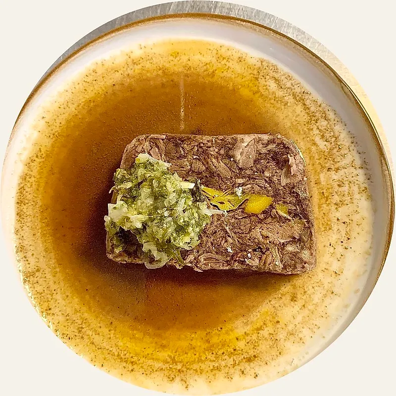 Pressé de queue de boeuf Wagyu