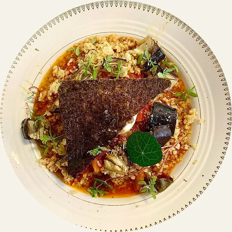Chakchouka et bulgur